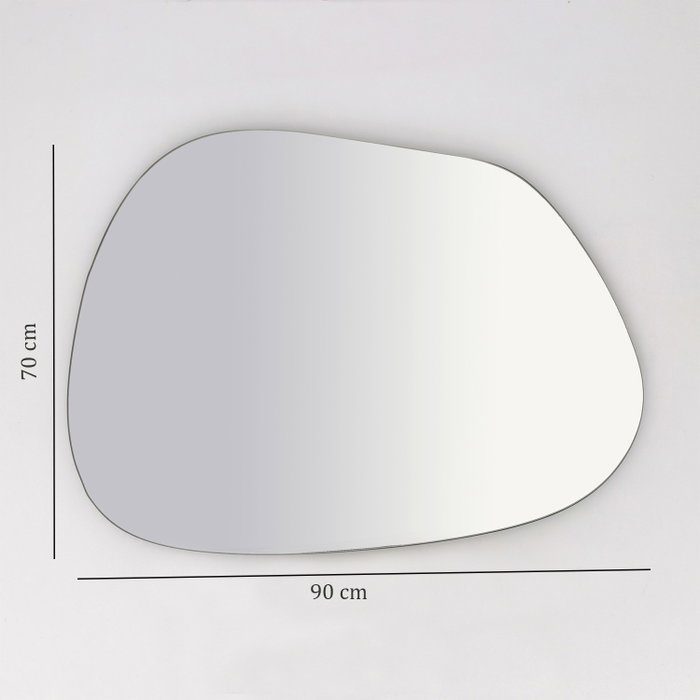 Hanah Home Soho Ayna Espejo Blanco 75x58 cm